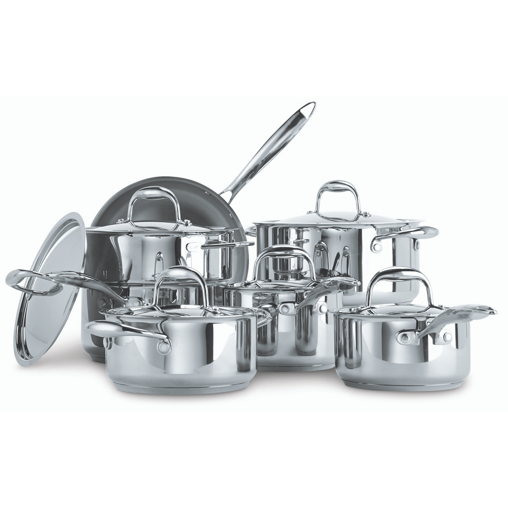 Canadian Signature 13-Piece Stainless Steel Cookware Set 
